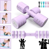 SPORTNEER Zestaw hantli regulowanych 5 kg DLA KOBIET - PIĘKNE CIAŁO