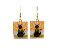 Kolczyki "Koci Tarot" 6