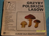 Grzyby Polskich Lasów Praca zbiorowa Album zawiera 70 naklejek z 72