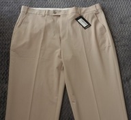 U712_ELEGANCKIE SPODNIE MĘSKIE/JASNE r 38R/54