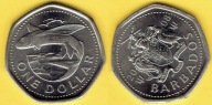 BARBADOS 1 Dollar 2008 r.