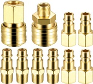 Euro złącza sprężonego powietrza 1/4 cala BSP 10 szt z34