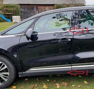 Listwa zgarniająca, zbierająca lewy przód Renault Espace V 808218312R