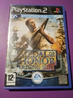 PS2 MEDAL OF HONOR RISING SUN PlayStation 2 (PS2) okładka PL, NOWA, Folia