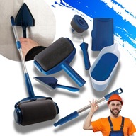 Zestaw do Malowania Niekapiący Wałki Malarskie Kąty Farba