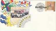 Formuła 1 - Australia 1988 - 4 całości pocztowe - komplet