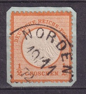 1872 DR Orzeł z małą tarczą Mi 3