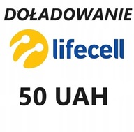 Doładowanie Lifecell Ukraina 50 UAH hrywien