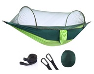 HAMAK Z MOSKITIERĄ SAMONOŚNĄ 260x140 CM SURWIWAL