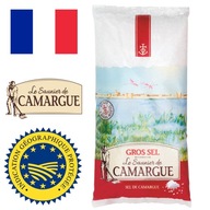 SÓL MORSKA CAMARGUE 1KG - SZARA, GRUBOZIARNISTA - 100% NATURALNA - CELTYCKA