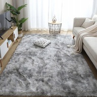 DUŻY DYWAN 120X170 DO SALONU DOMU FUTRZANY PLUSZOWY PUSZYSTY MIĘKKI XXL