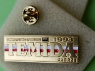 Oryg Odznaka- TOWARZYSTWO SPORTOWE - TEMIDA- ZABRZE- 1993 - Złota