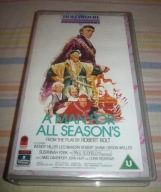 A MAN FOR ALL SEASON'S VHS