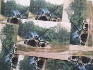 PRL -WOJSKO -Forsowanie przeszkody wodnej /50 szt/