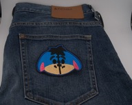 Naszywka Haftowana KŁAPOUCHY Kubuś Puchatek – 9,5 x 7 cm