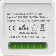 PRZEKAŹNIK WŁĄCZNIK CozyLife DOPUSZKOWY WiFi Apple HomeKit 16A 230V W