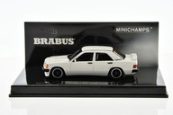 BRABUS 190E 3.6S W201 White 1989 1/43 MINICHAMPS 437032602