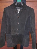 Kurtka skórzana Advantage14 40 42 ramoneska czarna zamszowa jak nowa