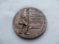 KRAKÓW PLAKIETA PROFESOR JAN SAMEK 40 LAT PRACY UJ-PAN-PAT 1956-1996 - sygn