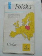 POLSKA MAPA SKOROWIDZ MIEJSCOWOŚCI