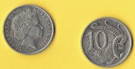Australia 10 Cents 2001 r.