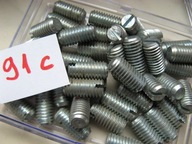 91c. Śruba dociskowa M8x16 pod wkrętak, 10 sztuk