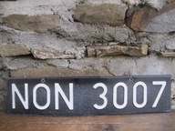 Stara kolekcjonerska tablica rejestracyjna_1994 r