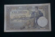 Banknot Jugosławia 100 dinara 1929 rok !!!