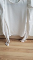 SHEIN bluzka biała 38 rękawy z guzikami