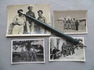 PSZ POLSCY ŻOŁNIERZE BERETY ORZEŁ ORZEŁEK stara FOTOGRAFIA - 4 sztuki