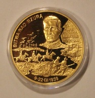 POLACY W II WOJNIE ŚWIATOWEJ - BITWA NAD BZURĄ, MENNICZY + CERTYFIKAT