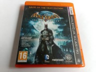 Batman: Arkham Asylum Game of the Year Edition !!! BRAK KLUCZA DO GRY !!!