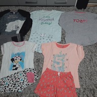 C&A 5-10-15 zestaw piżama piżamka 5 sztuk roz.164-170 bdb+