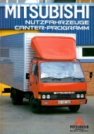 PROSPEKT MITSUBISHI NUTZFAHRZEUGE CANTER-PROGRAMM