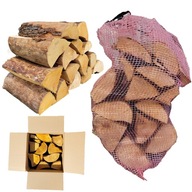 Drewno OLCHA Do Kominka Pieca Kotła Grilla Wędzarni SUCHE worek 30l 7-9kg