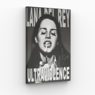 Obraz na płótnie 40x70 Lana Del Rey portret art pop | Pomysł na prezent
