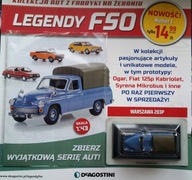 WARSZAWA 203P - LEGENDY FSO KULTOWE AUTA Samochodzik