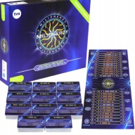 GRA PLANSZOWA MILIONERZY TELETURNIEJ EDUKACYJNA RODZINNA TOWARZYSKA PYTANIA