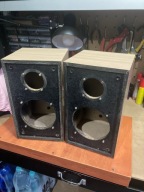 OBUDOWY DO KOLUMN UNITRA ZG15-C+MASKOWNICE+KABLE I WTYCZKI DOSKONAŁY STAN!!