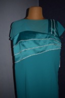 CHIARA BRUNI SUKIENKA NOWA KOKTAJLOWA TURKUSOWA_42