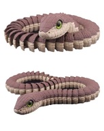 FIGURKA WĄŻ REALISTYCZNA OZDOBA 67 CM XXL