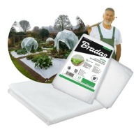 Agrowłoknina okryciowa Wiosenna-Zimowa biała 320 x 500 cm 17 g/m² BRADAS