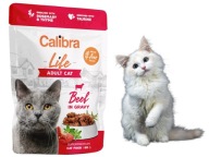 Calibra Kot Wołowina w Sosie Saszetka 85g