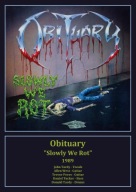 Plakat A3 - Obituary Slowly We Rot 1989 Death Metal Wallpaper