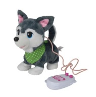 PIESEK INTERAKTYWNY CHI CHI LOVE HAPPY HUSKY PLUSZOWA MASKOTKA 17x17x12cm