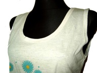 Piżama damska szerokie RAMIONKA szorty r. L