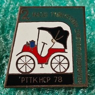 ODZNAKA 2 RAJD TURYSTÓW ZMOTORYZOWANYCH PTTK HCP 1978