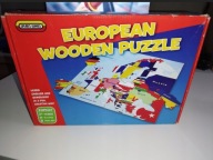 European Wooden Puzzle.. drewniane.. polecam..