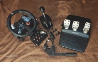 Zestaw Kierownica Logitech G29 + Shifter + Hamulec Ręczny + Stacyjka