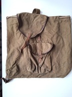 Plecak płócienno-skórzany późna produkcja (WH, HJ?)